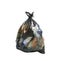 close up of a garbage bag 3d render on white background no shadow