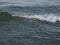 Close-up of a gentle rolling wave