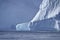 Close-up of an giant iceberg