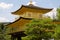 Close up of the Golden Pavillon Kinkaku-ji temple of Kyoto, Japan