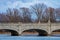 Close Up Of Gordon Street Bridge Over Speed River In Guelph, Ontario