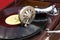 Close-up gramophone