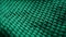 Close Up Of A Green Knitted Fabric