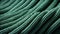 A close up of a green knitted fabric background