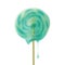 Close up of Green Lollipop