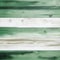 Close-up of a green and white watercolor painted modern plank wall background with copy space, AI generated