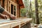 Close-up of hands constructing a tiny home from sustainable materials.