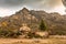 Close-up of the hermitage of San Isidro in El Boalo Madrid Spain