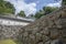 Close Up Of Himeji Castle Wall At Himeji Japan 2016