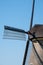 Close up of historic windmill at Kinderdijk, Holland, Netherlands, a UNESCO World Heritage Site.