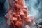 close-up of hydrothermal vent spewing mineral-rich water