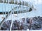 Close-Up Of Icicles under patio table-Stock photos