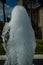 A close up image of a bubbling fountain.