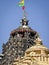 Close-up image of the domes of famous Jagannath Puri temple in India