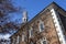 Close up image of the historic Christ Church of Alexandria, Virginia