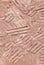 Close-up image showcasing the detailed pattern and texture on terracotta clay surface