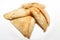 Close up image of tasty and delicious Samosa food