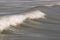 Close-up of an incoming wave