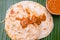 Close up of indian chapati bread