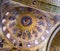 Close up of infrequently photographed ceiling mosaic in St. Mark`s Basilica.