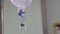 Close-up of intravenous infusion line, hospital patient, iv drip