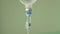 Close-up of intravenous infusion line, hospital patient, iv drip