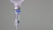 Close-up of intravenous infusion line, hospital patient, iv drip