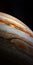 Close-up Of Jupiter: A Precision Painting Of Impressive Skies