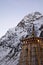 Close up of kedarnath temple  Shivratri