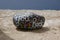 Close-up of kindness rock with you rock motivational message