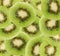 Close up of kiwi slices