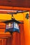 Close up of a lantern in the Fushimi Inari Taisha torii gates