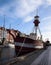 Close-up of a lifeboat in Nyhavn