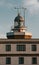 A close up of the lighthouse of Finisterre