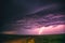 Close up with lightning with dramatic clouds composite image . Night thunder-storm