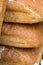 Close up of loaves of bread