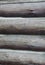 Close up of a log cabin wall as a background