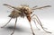 A close up look of detailed mosquito, AI Generated