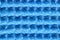 close-up macro blue waffle towel texture background