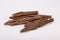 Close Up Macro Shot Of Sticks Of Agar Wood Or Agarwood