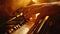Close up of man\\\'s hands playing the piano. Selective focus.