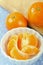 Close Up of Mandarin Orange Sections