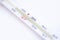 Close up  medical mercury thermometer on white background.