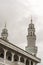 Close up of the Minaret of the Great Mosque in phuket