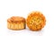 Close-up mooncake, pastries for Chinese mid-autumn festive in white background