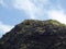 Close-up of mountain top area of Makapu& x27;u Point at the end of th