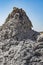 Close up of Mud geothermal volcano pots at Salton Sea