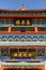 Close up of Mufu Palace architecture, Lijiang city, Yunnan, China