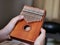 Close up of musician hands holding Kalimba