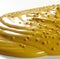Close up of mustard on white background created using generative ai technology